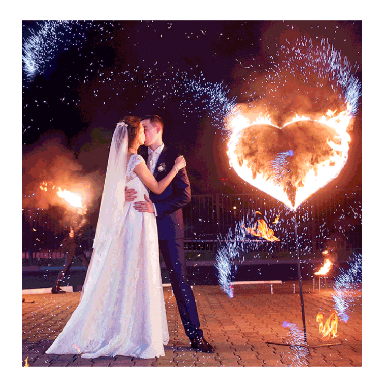 Организация пиротехнического шоу на свадьбу  Кирсанов | kirsanov.salutsklad.ru