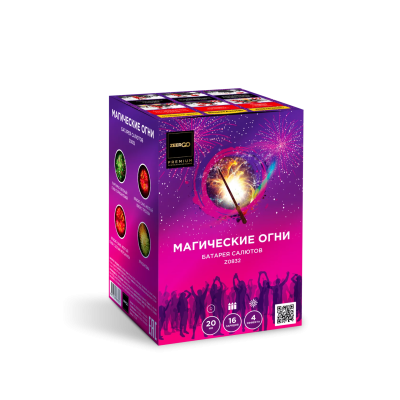 Магические огни Батарея салютов купить в Кирсанове | kirsanov.salutsklad.ru