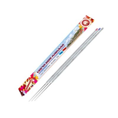 Триколор 300 мм. Бенгальские огни цветные купить в Кирсанове | kirsanov.salutsklad.ru