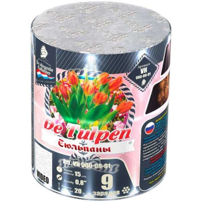 Тюльпаны Батарея салютов купить в Кирсанове | kirsanov.salutsklad.ru