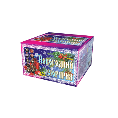 Новогодний сюрприз Фейерверк купить в Кирсанове | kirsanov.salutsklad.ru