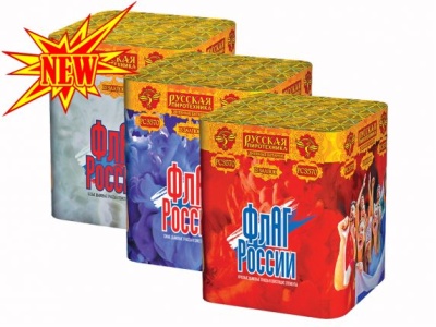 Флаг России Дневной фейерверк купить в Кирсанове | kirsanov.salutsklad.ru